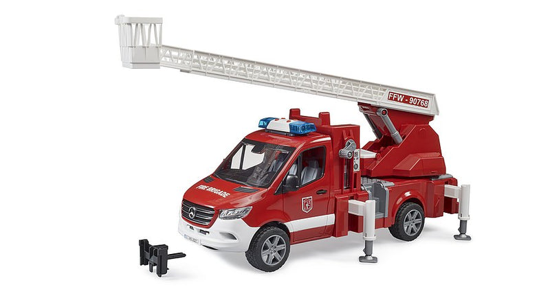 Bruder - Mb Sprinter Fire Engine With Ladder Waterpump
