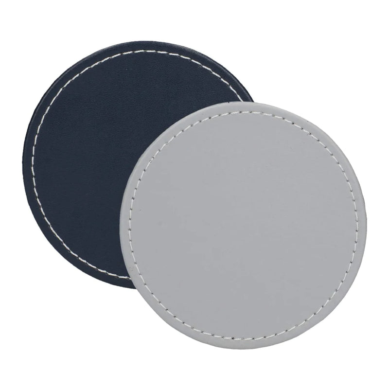 Lily's Home Prem Coasters Set Of 4 Faux Grey