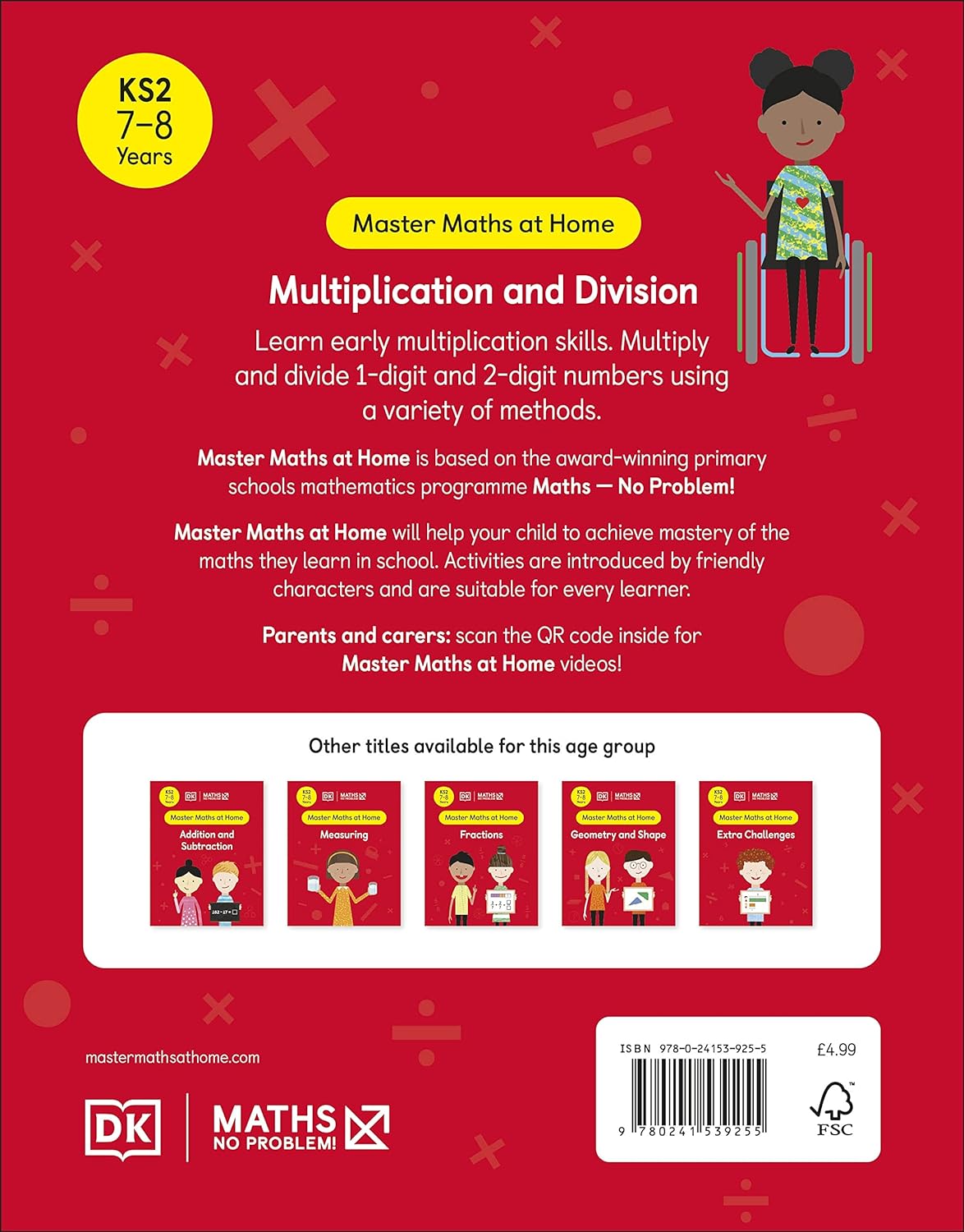 Maths ― No Problem! Multiplication And Division, Ages 7-8 (Key Stage 2)