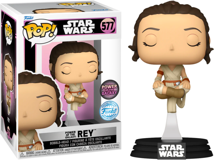 Pop! Star Wars: Power Of The Galaxy - Rey (Exclusive)