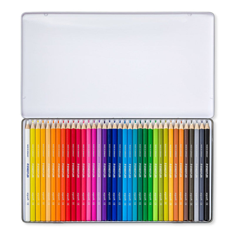 Staedtler Ergosoft Triangular Colouring Pencils Pack Of 36
