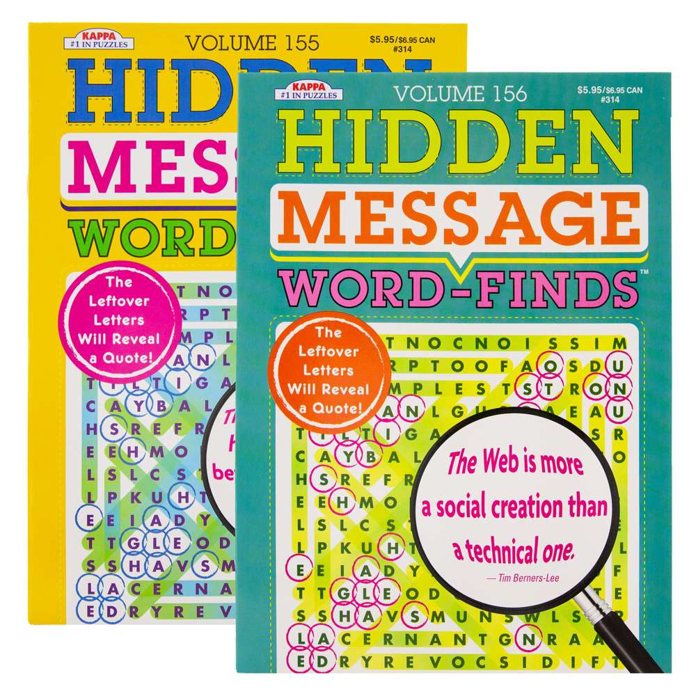 Bazic Kappa Hidden Message Word Finds Book