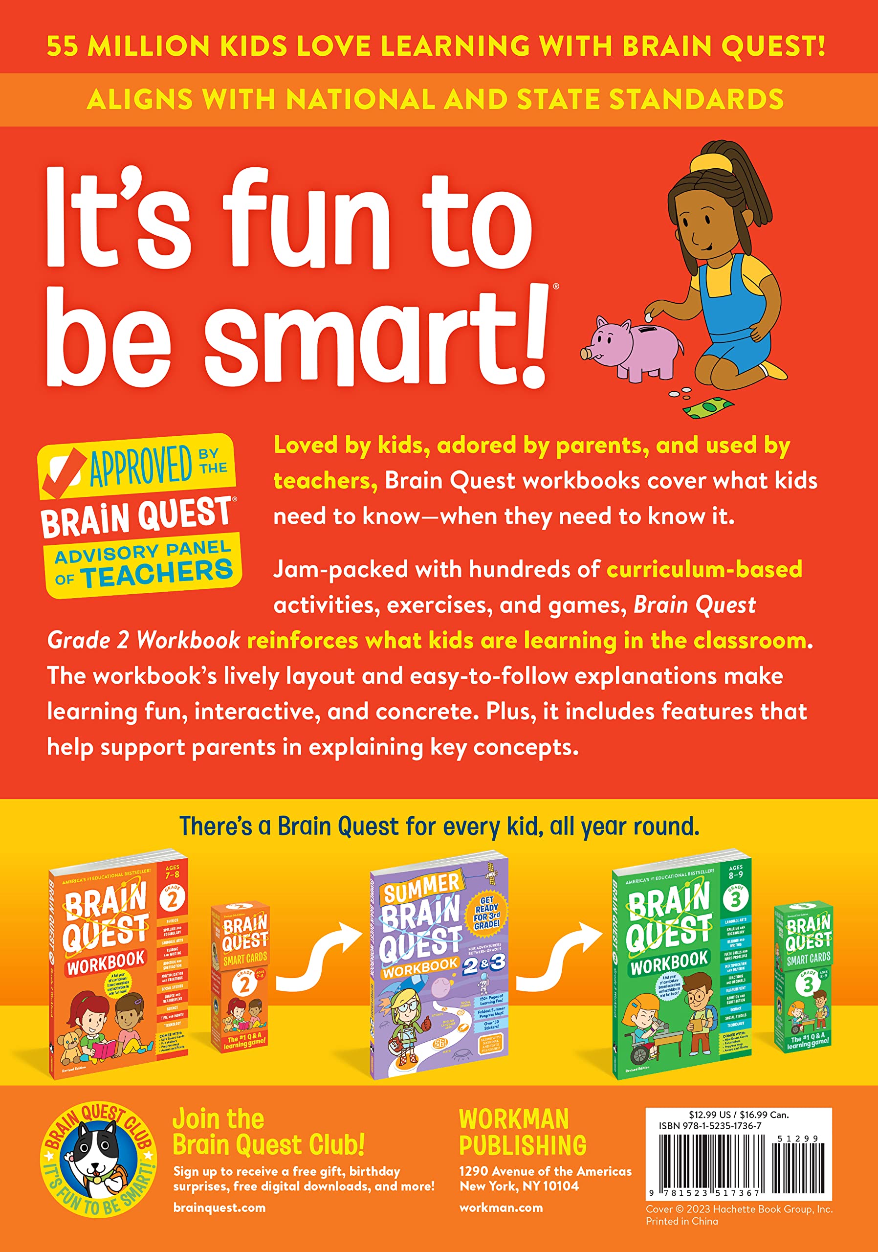 Brain Quest Workbook: 2Nd Grade Revised Edition
