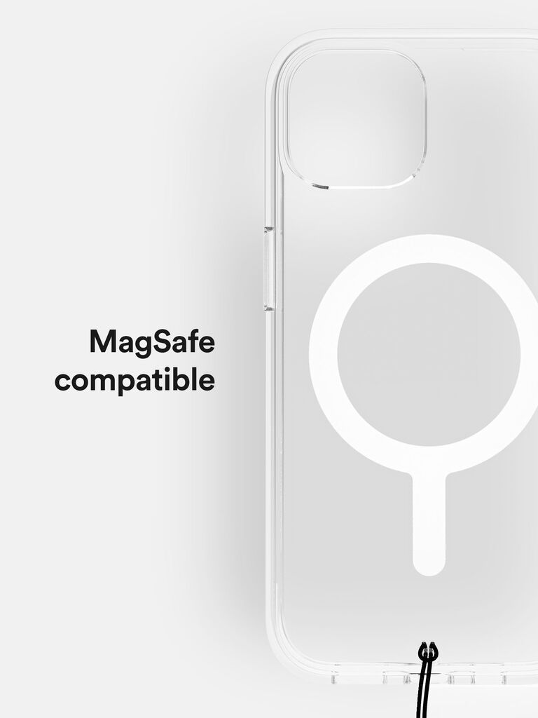 BodyGuardz Carve MagSafe Case iPhone 15 Clear