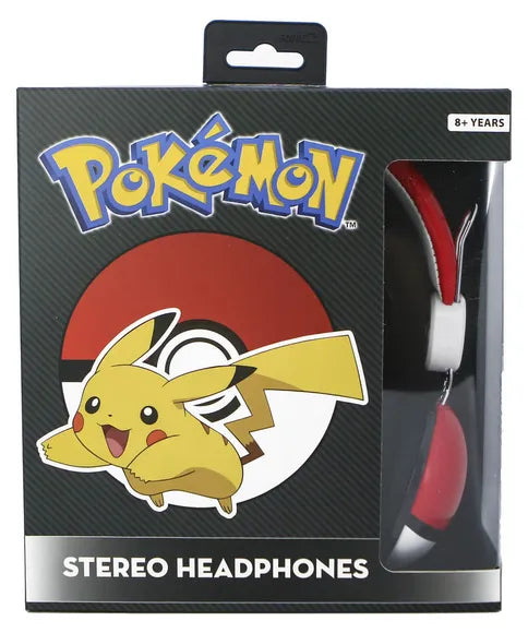 Pokemon Junior On Ear Headphone Pikachu
