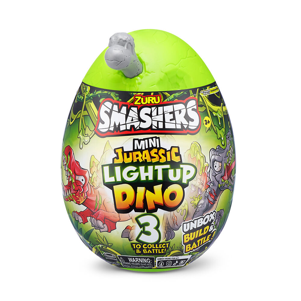 Smashers Jurassic-Series 1 Mini Light-Up Dino Pdq