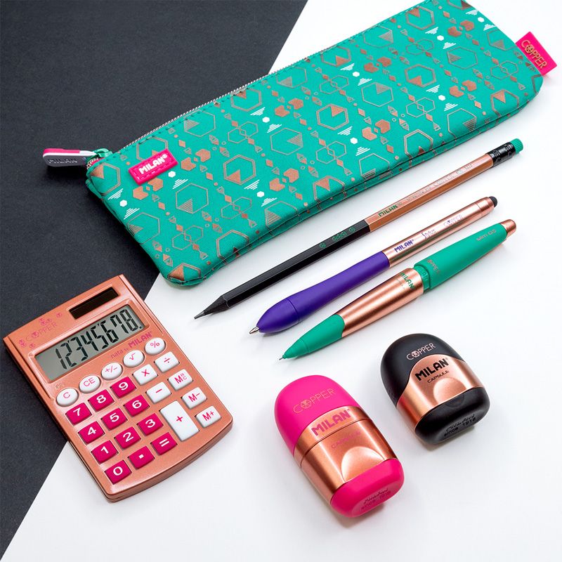 Milan Eraser And Pencil Copper