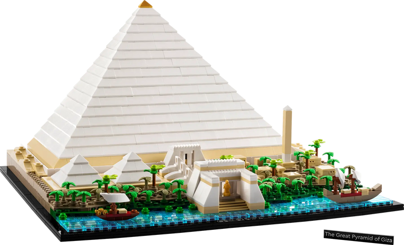 Lego Architecture - The Great Pyramid Of Giza