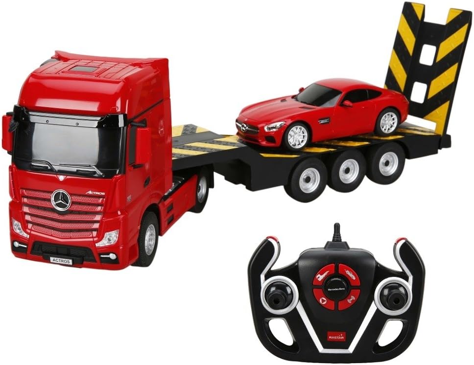 R/C 126 Mercedes-Benz Actros with 1/24 scale Car 2.4G USB ch