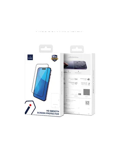 WiWU HD smooth tempered glass for iPhone 15 Clear