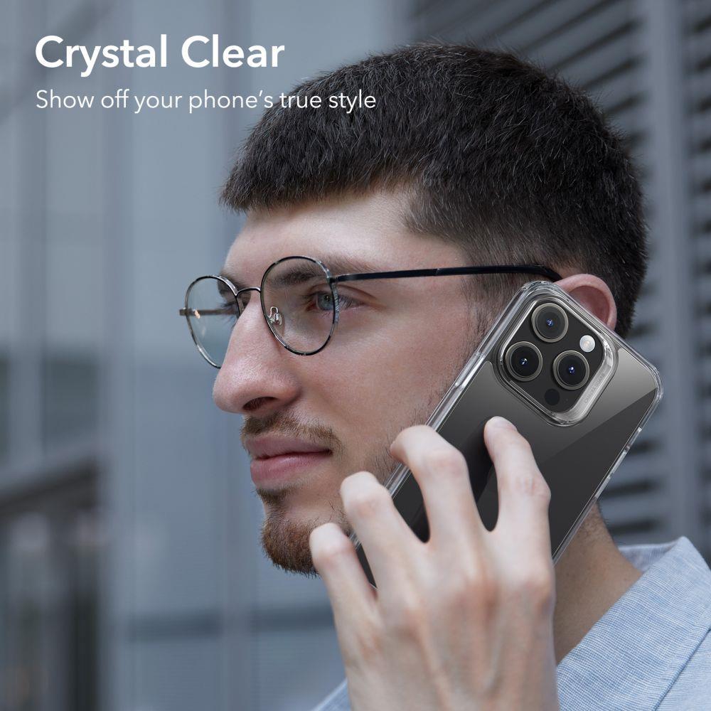 ESR Ice Shield Glass Case iPhone 15 Pro Max Clear