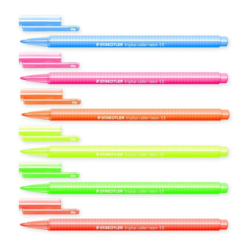 Staedtler Triplus Fibre-Tip Pens Pack Of 10