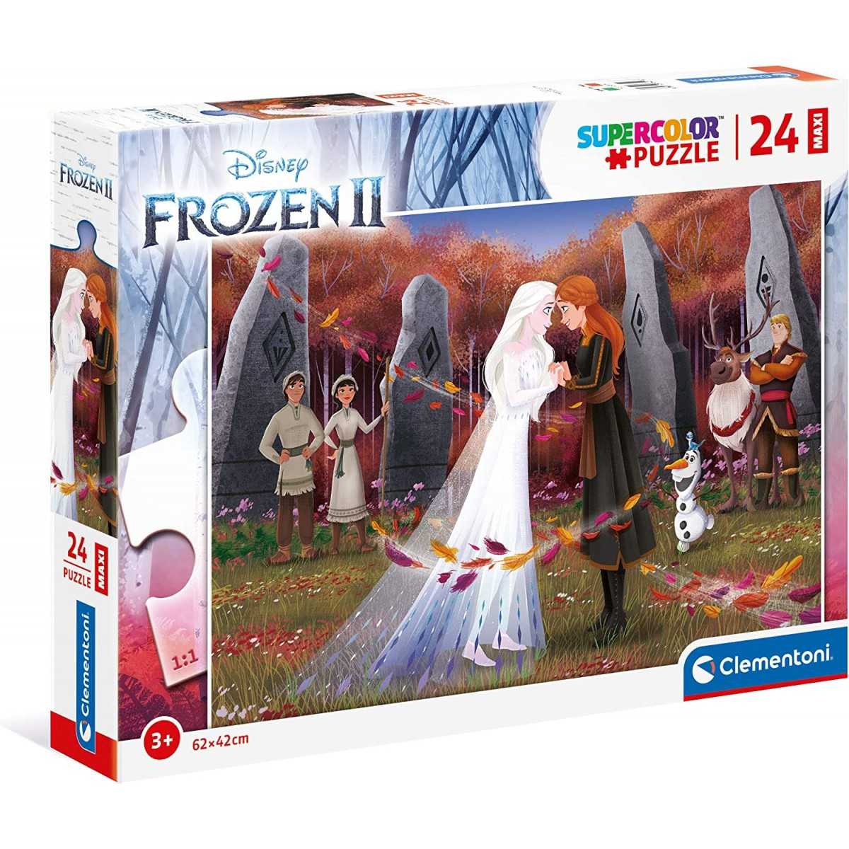 Clementoni Pzl 24 Maxi Frozen 2