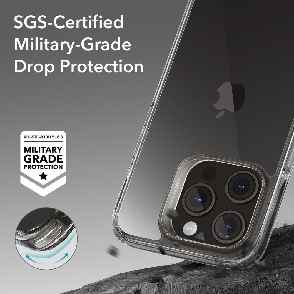 ESR Ice Shield Glass Case iPhone 15 Pro Max Clear