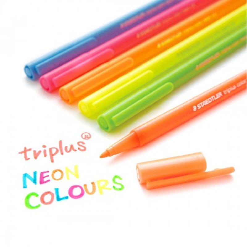 Staedtler Triplus Fibre-Tip Pens Pack Of 10