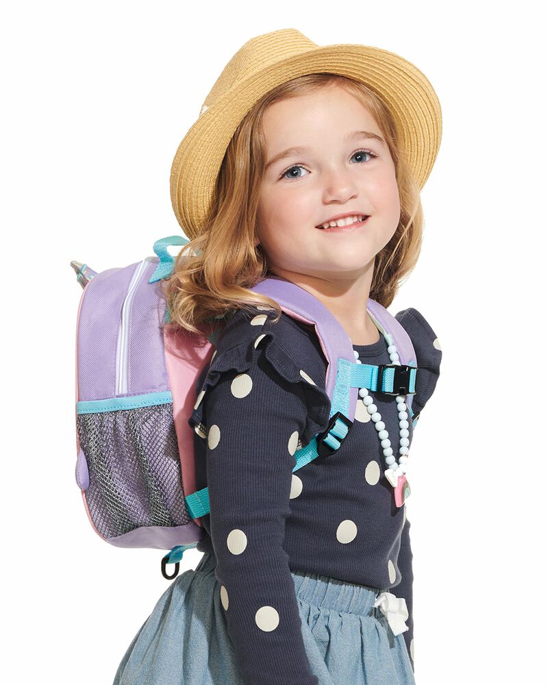 Mini Backpack With Safety Harness - Narwhal