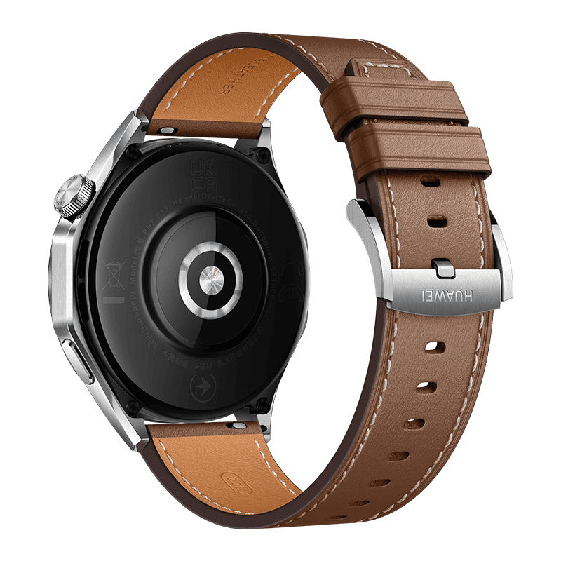 HUAWEI WATCH GT 4 46mm Brown Brown Leather Strap