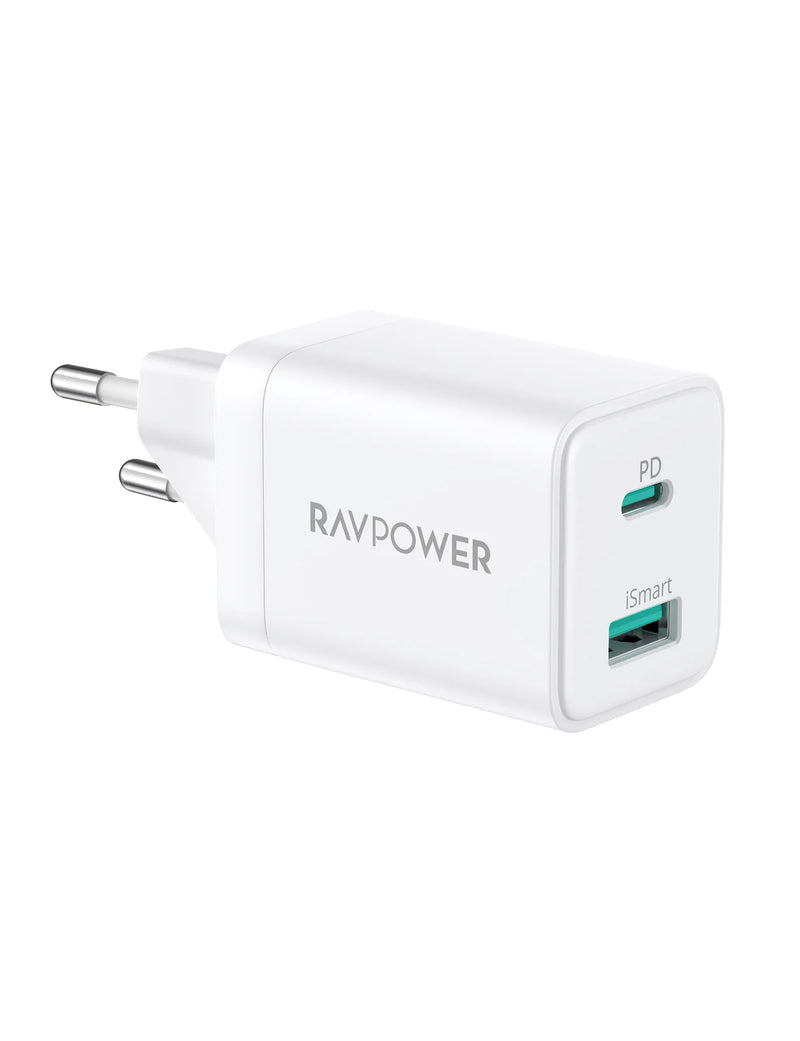 RAVPower RP-PC168 PD 20W Wall Charger 1A1C