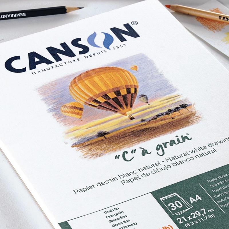 Canson Sketchbook 1557 A5 50 Sheets 120 Gr Wire