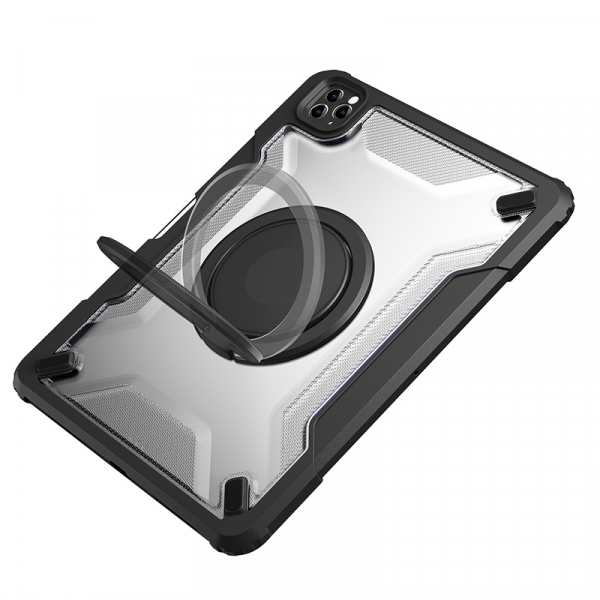 WiWU Mecha Rotative Stand Case for iPad 10.2/10.5 Black
