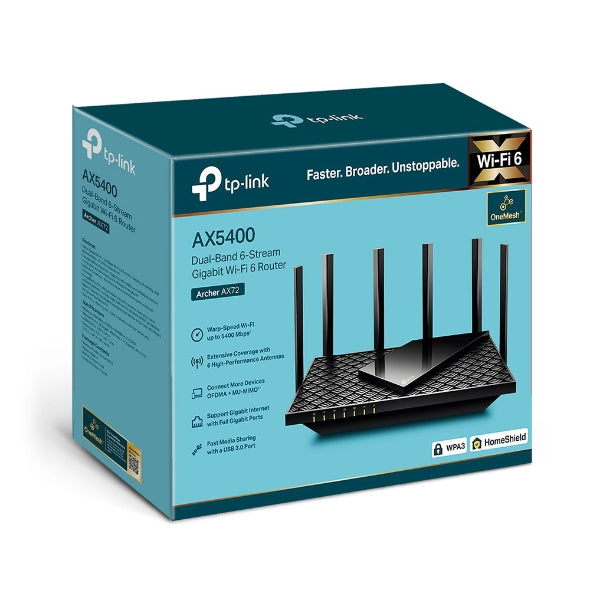 TP-Link Archer AX72 Pro | AX5400 Dual-Band Wi-Fi 6 Router
