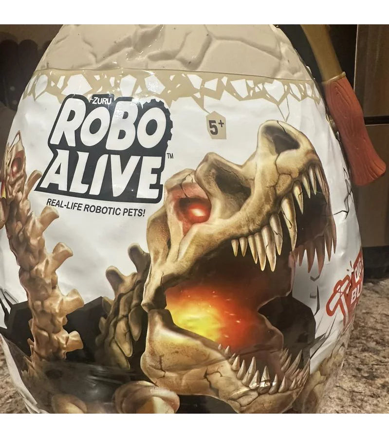 Robo Alive-Mega Dino Fossil Find Surprise Egg Asst