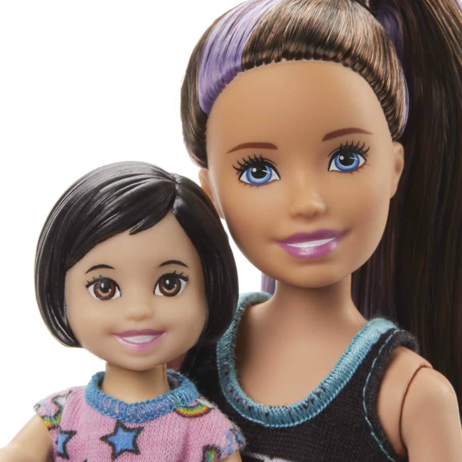 Barbie Skipper Baby sitters Playset Black