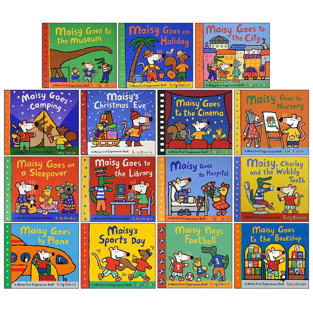 Maisy Mouse First Experience 15 Books Pack Collection Set