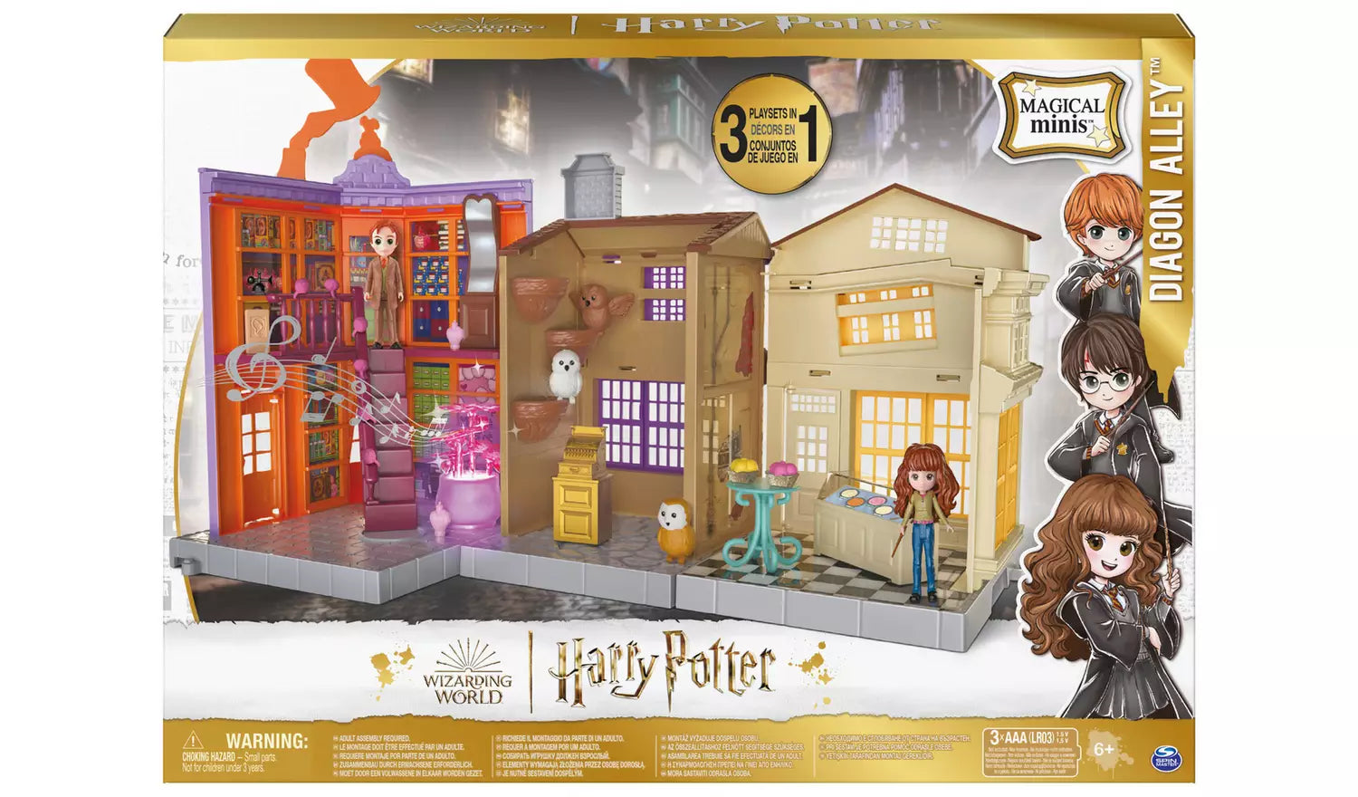 Ww Magical Mini Diagon alley plyst- Harry & Fred