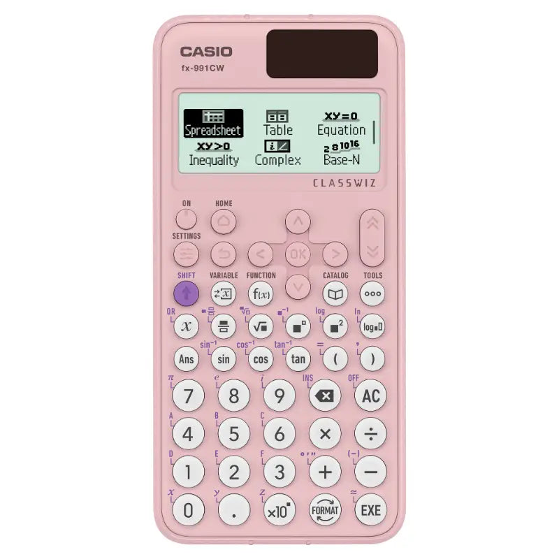 Casio Scientific Calculator FX-991CW Pink 540 FUN