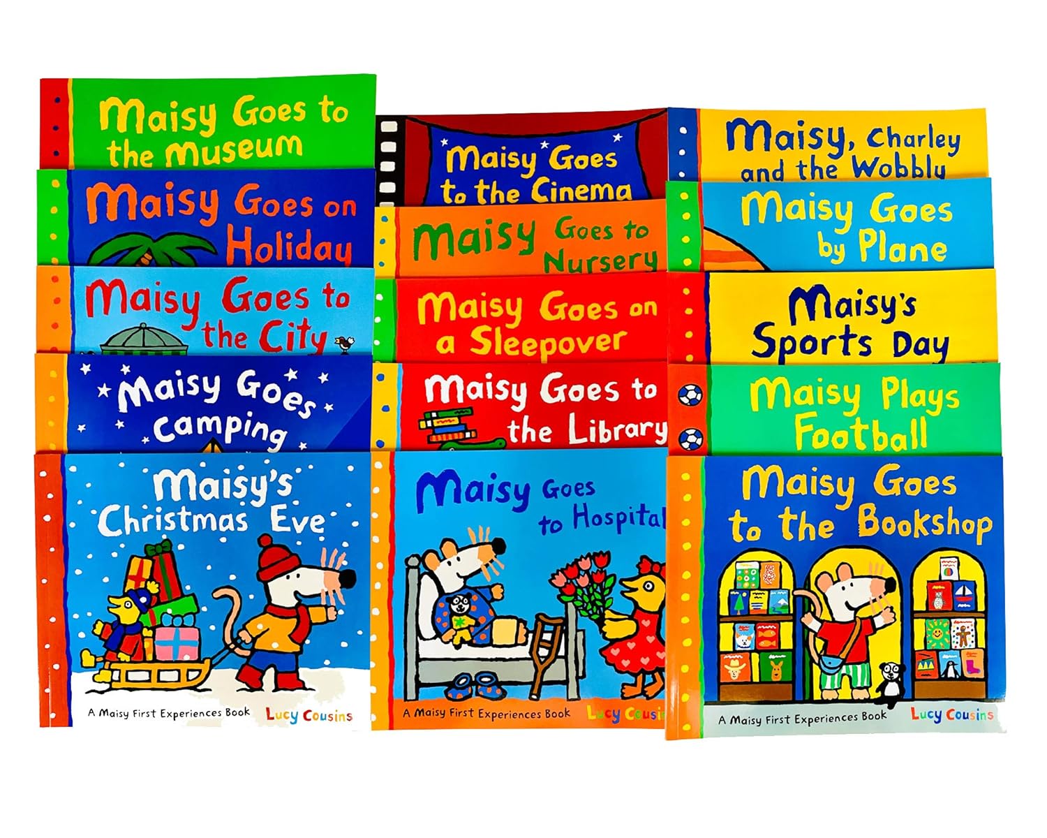 Maisy Mouse First Experience 15 Books Pack Collection Set