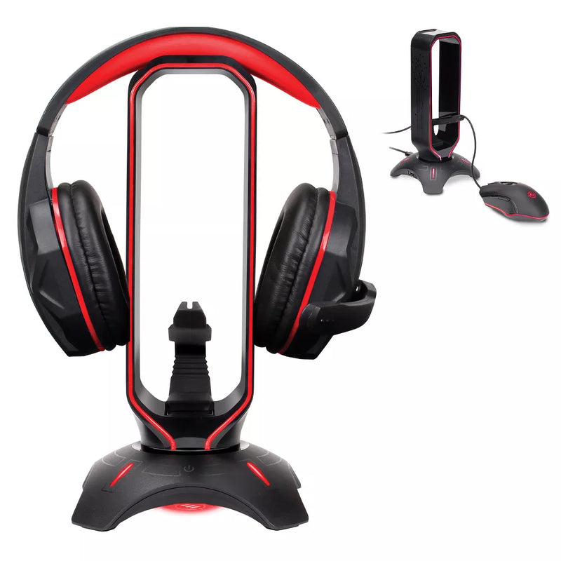 Headset Stand with Mouse Bungee