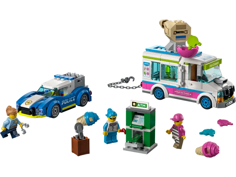 Lego City - Police Chase With Ice Cream Truck