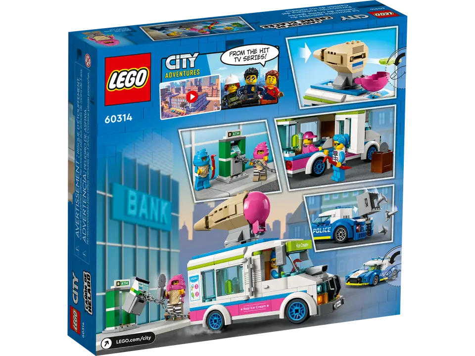 Lego City - Police Chase With Ice Cream Truck