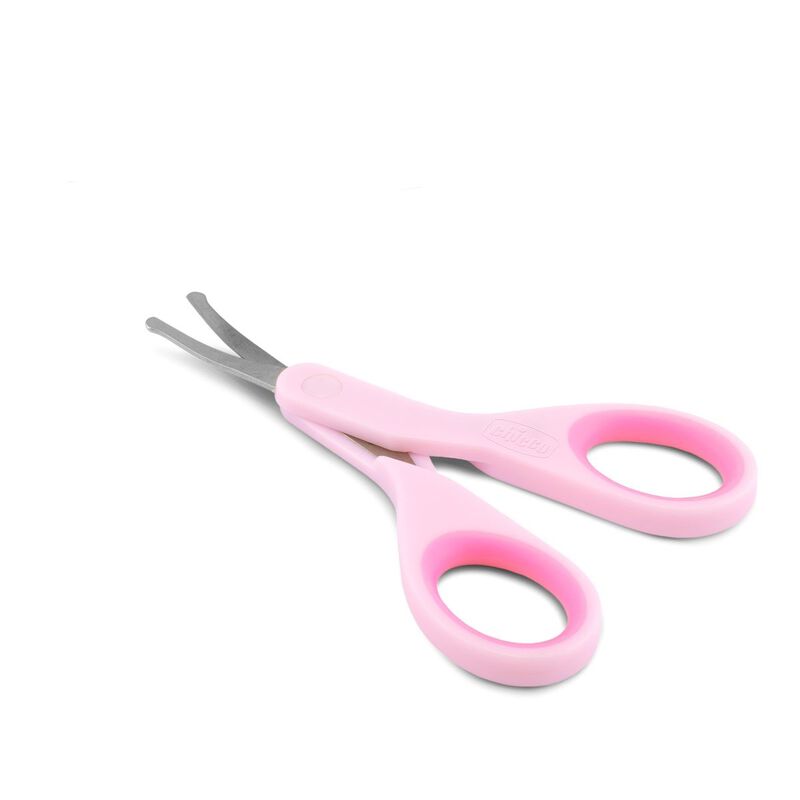 Chicco New Baby Nail Scissors - Pink