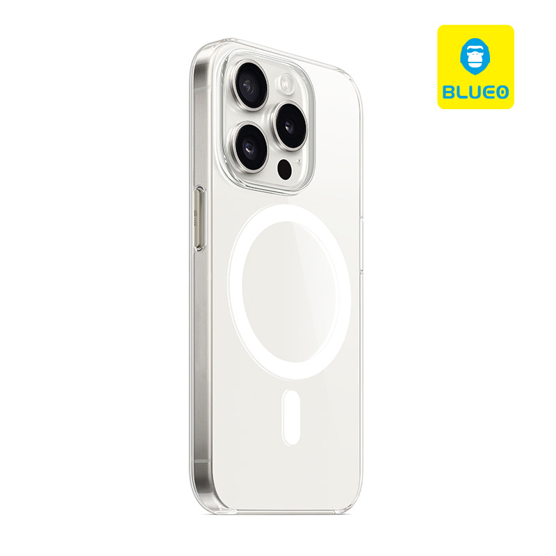 BLUEO Case With Magnetic iP15 Pro Max Transparent