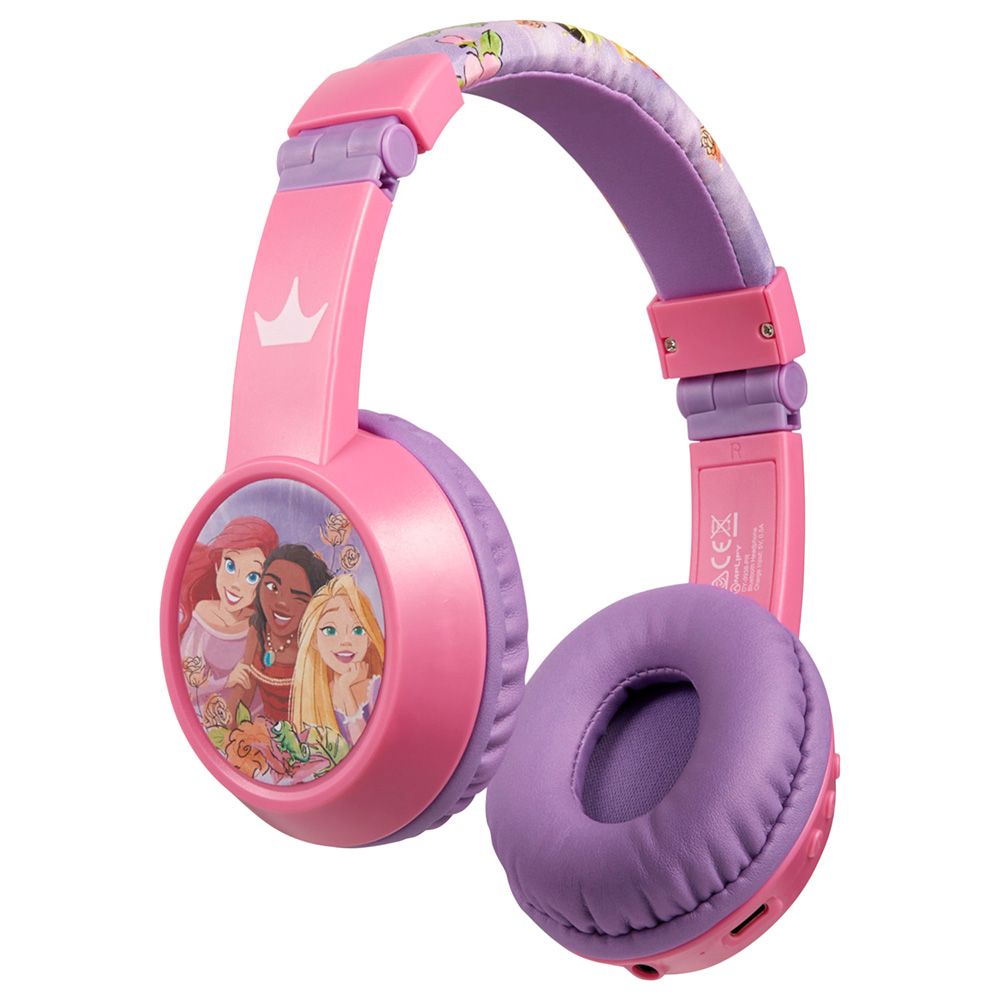 Disney - Princess Padded Bt Headphones