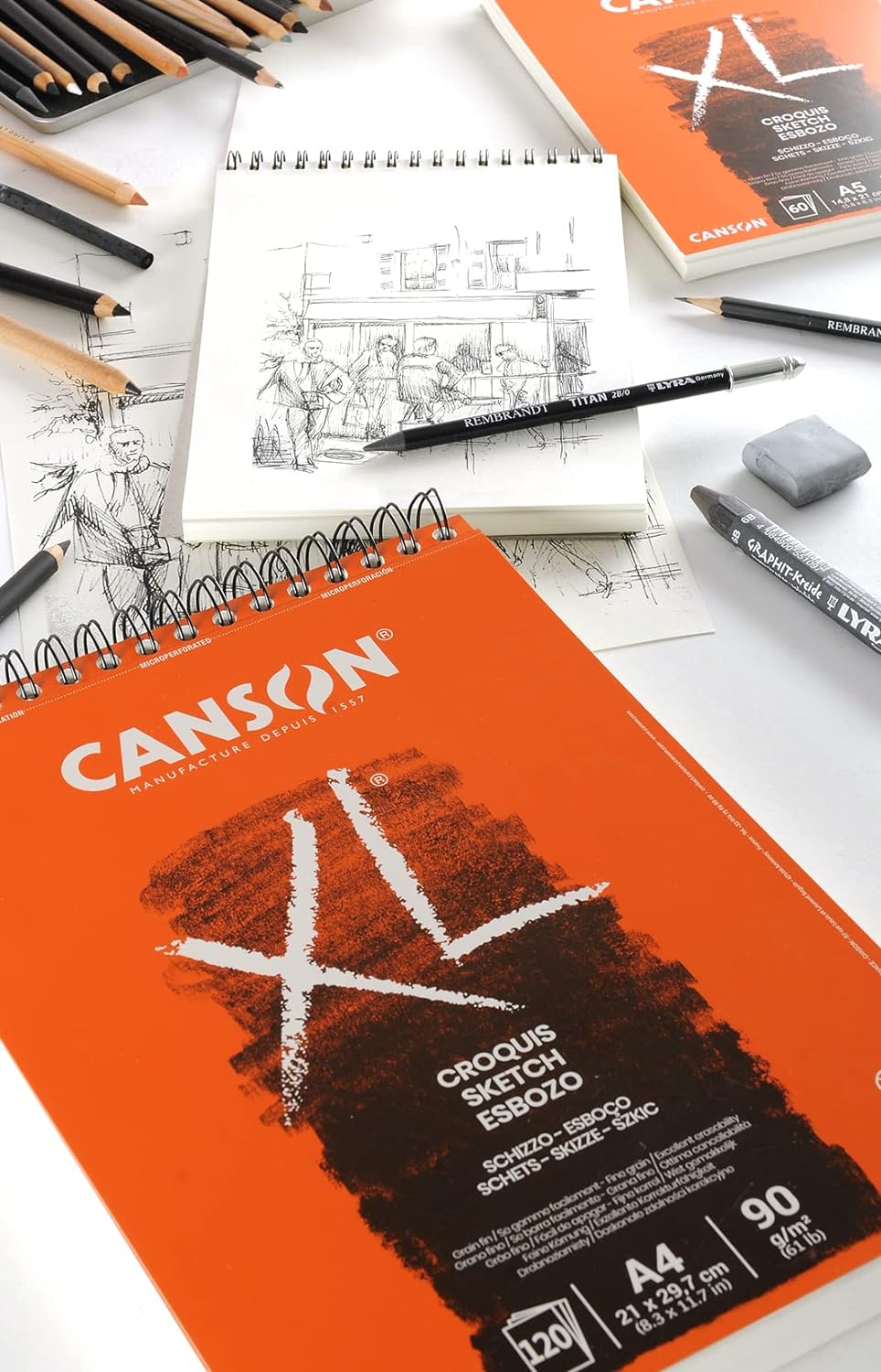 Canson Xl Sketch A3 90 G120 Sh Sp