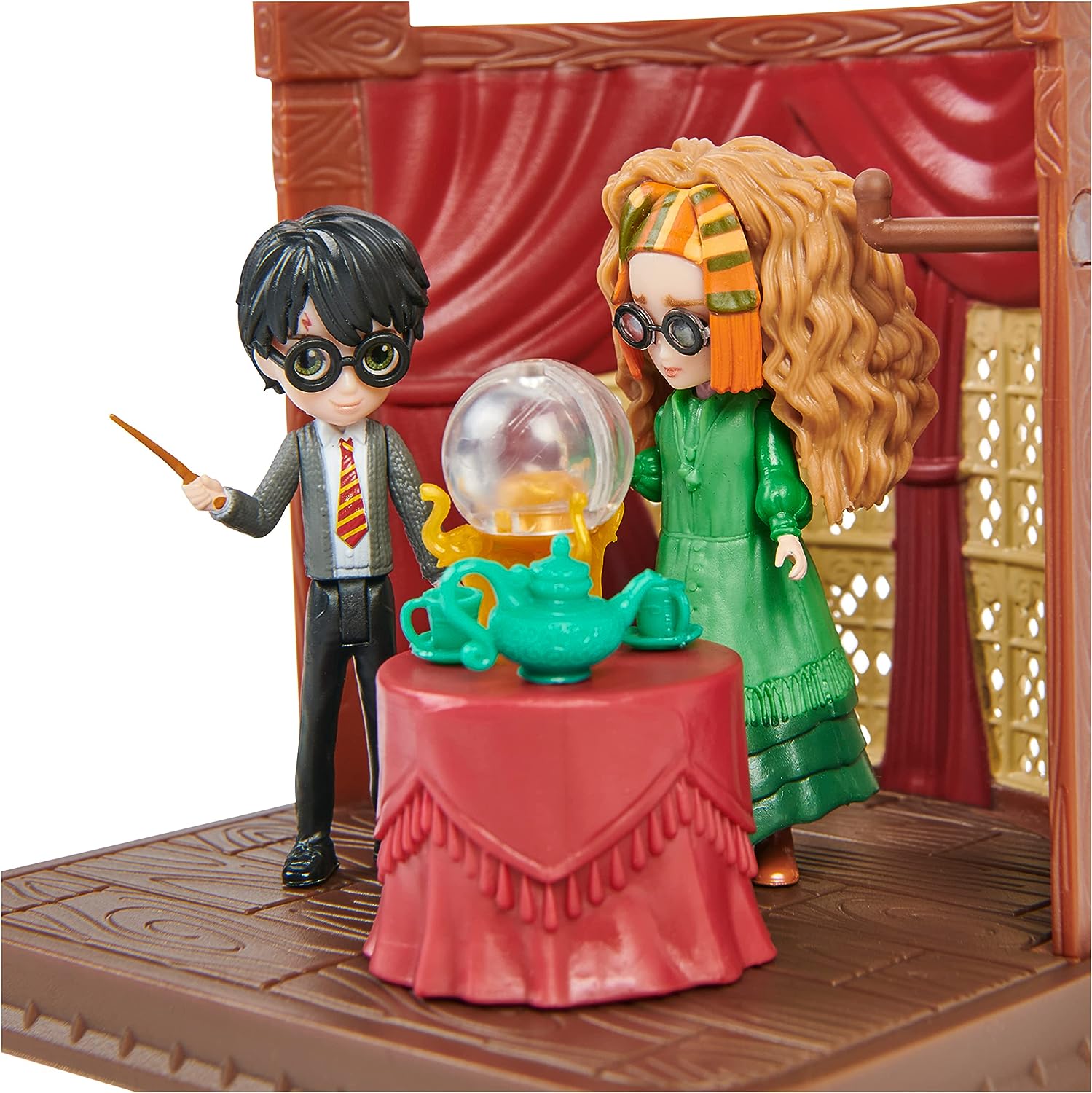 Ww Magical Minidivinationplyst-Profr Trelawney & Harry
