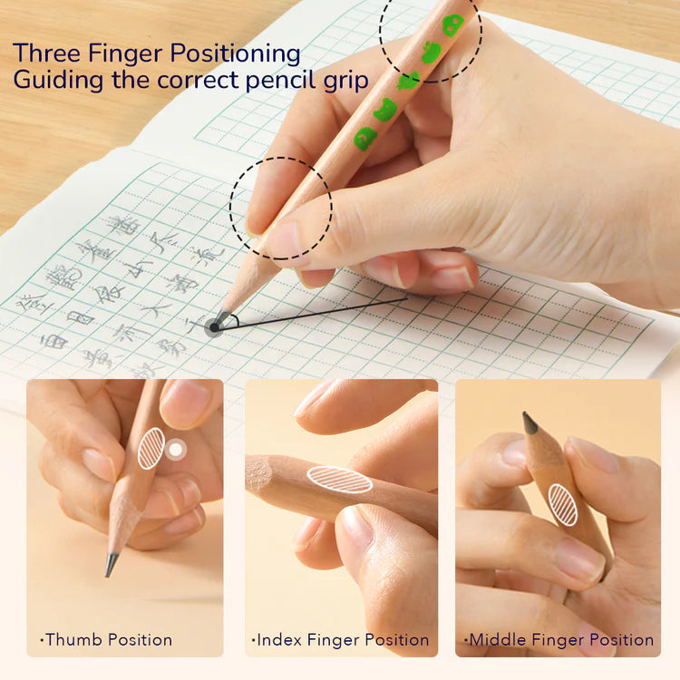 Mideer - Thick Triangular Pencils -4B