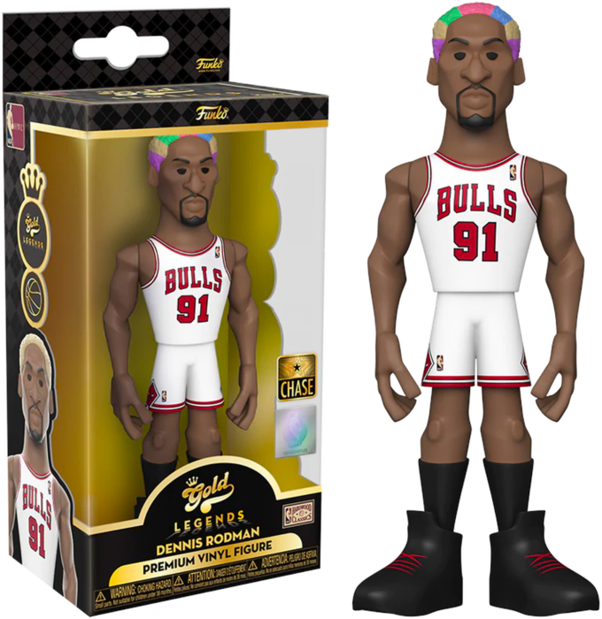 Gold 5 Nba Lg: Bulls - Dennis Rodman With Chase