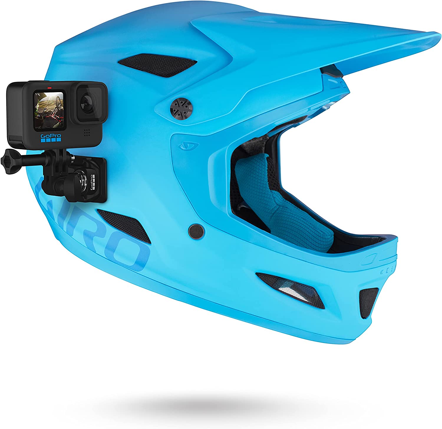 GoPro Helmet Front and Side Mount