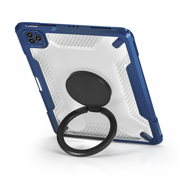 WiWU Mecha Rotative Stand Case for iPad 10.2/10.5 Blue