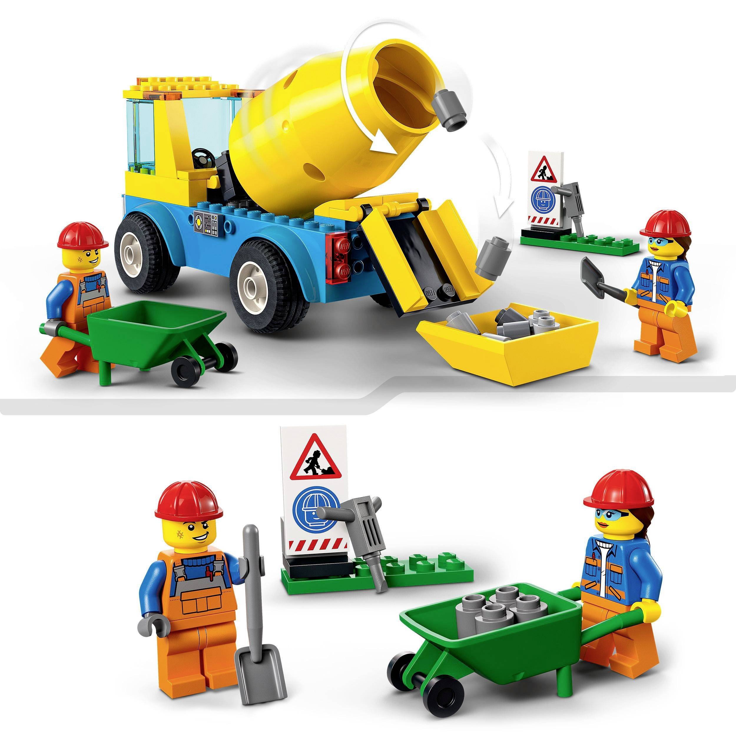 Lego City - Truck With Cement Mixer