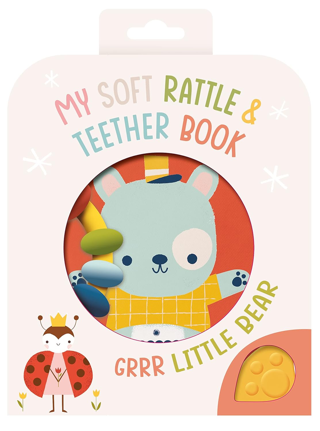 My Soft Rattle & Teether: Grrr Little Bear