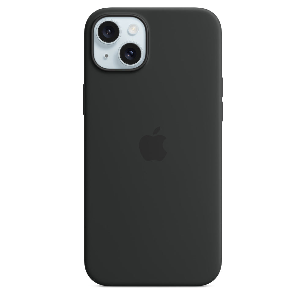 iPhone 15 Silicone Case with MagSafe - Black