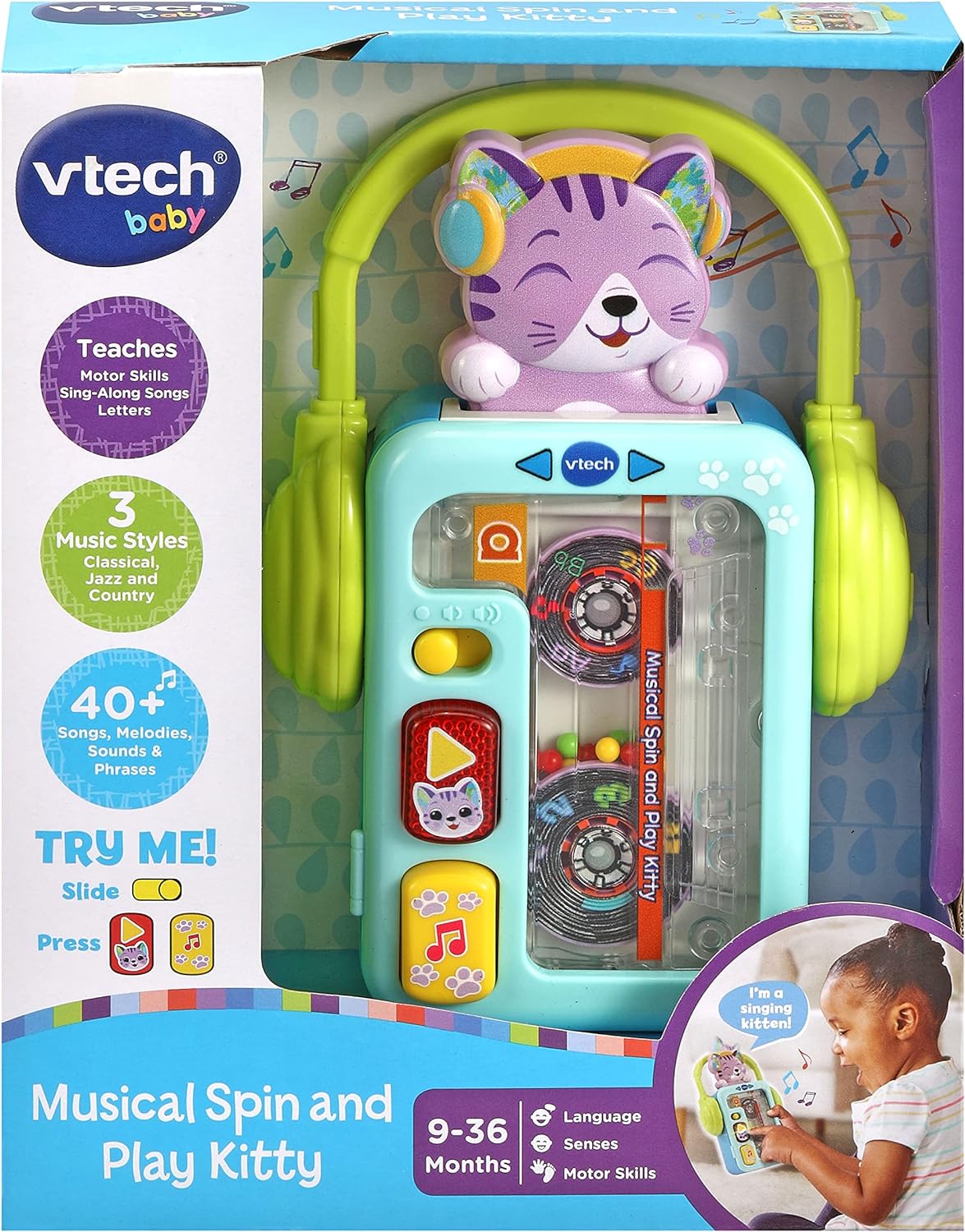 Vtech - Musical Spin And Play Kitty