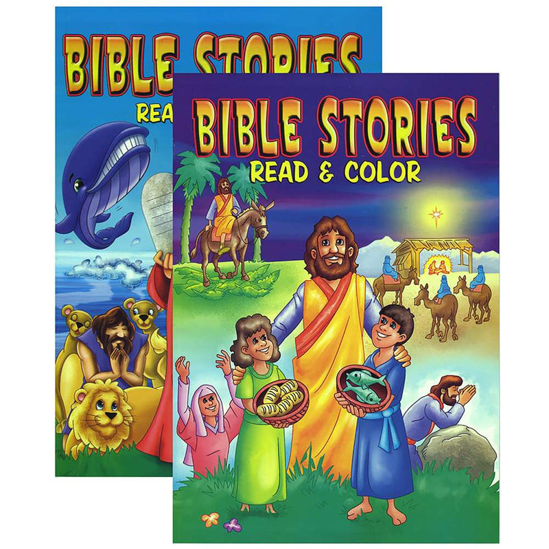 Bazic Bible Stories Coloring Book