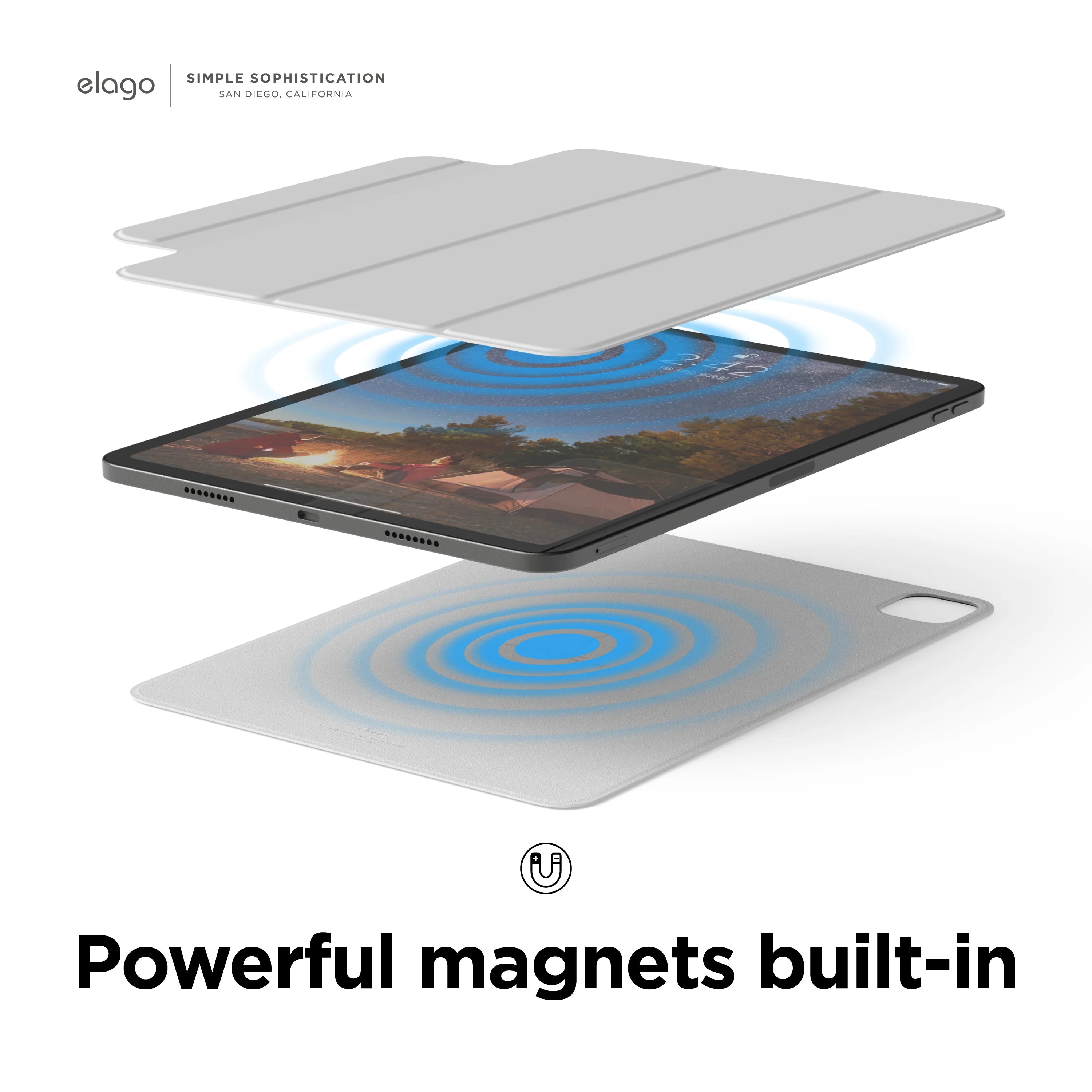 elago Magnetic Folio iPad Pro 11 Blue