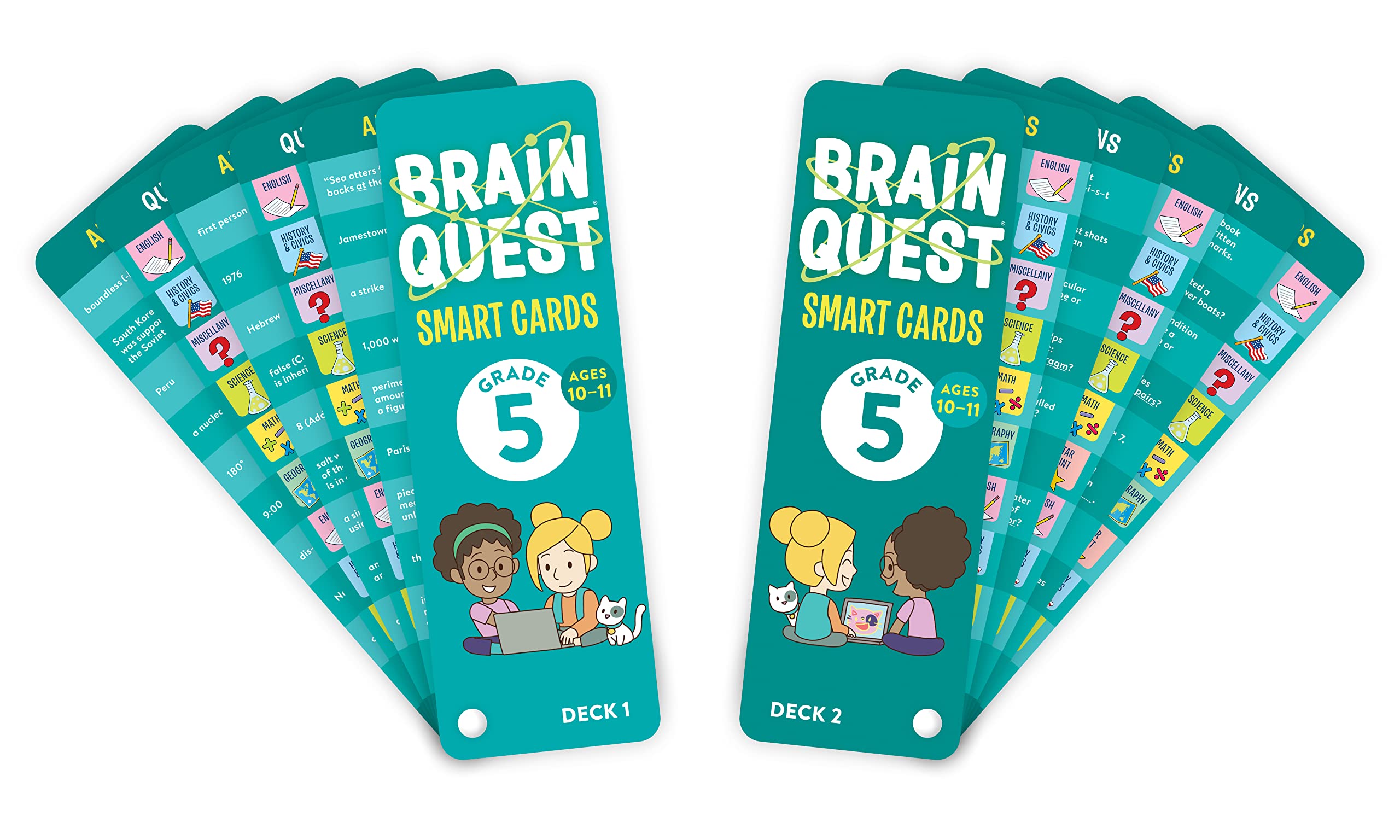Brain Quest 5Th Grade Smart Cards Revised 5Th Edition